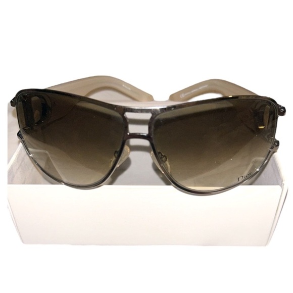 Authentic Vintage Dior Silver and Tan lenses Sunglasses - Picture 14 of 16